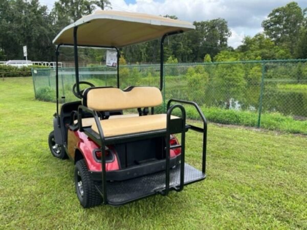 2020 E-Z-Go Express S4 Gas Inferno Red - Image 7