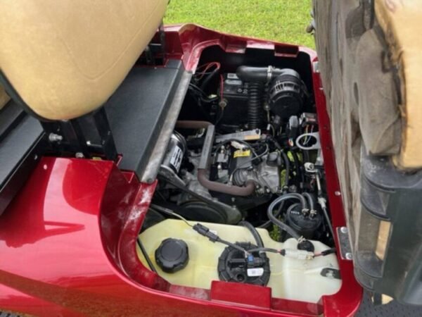 2020 E-Z-Go Express S4 Gas Inferno Red - Image 4