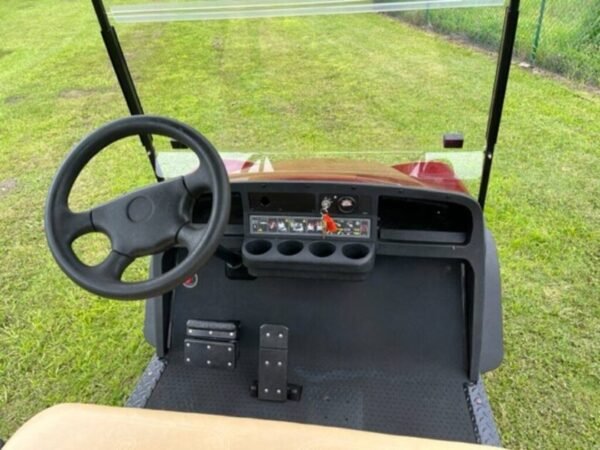 2020 E-Z-Go Express S4 Gas Inferno Red - Image 8