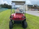 2020 E-Z-Go Express S4 Gas Inferno Red