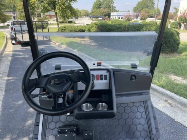 2023 E-Z-Go Express L6 Gas Black - Image 2