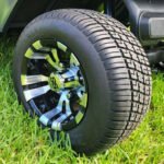 10" VAMPIRE Machined Golf Cart Wheels and 205/50-10 DOT Low Profile Golf Cart Tires Combo - Set of 4 - Image 6