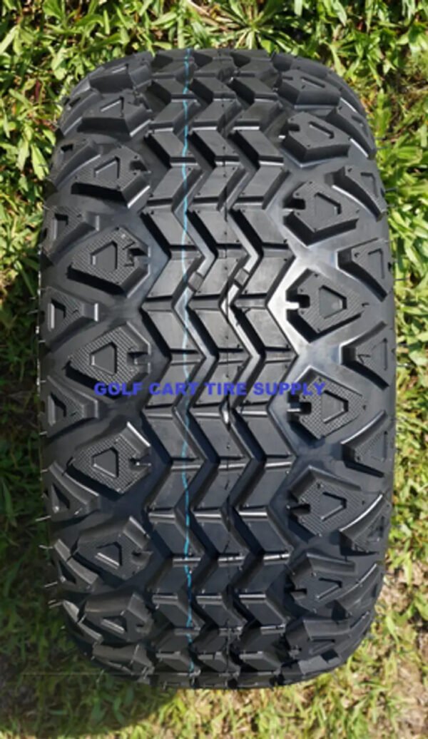 12" RALLY Machined/Black Wheels and 20x10-12" DOT All Terrain Tires Combo - Set of 4 - Image 5