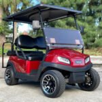 12" LIZARD Machined Golf Cart Wheels and 215/40-12 DOT Low Profile Golf Cart Tires Combo - Set of 4 - Image 6