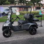 14" Terminator Gloss Black Wheels and STINGER 20x8.5-14" DOT All Terrain Golf Cart Tires Combo - Set of 4 - Image 4