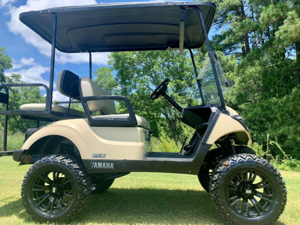 14" VOODOO Black Aluminum Wheels and 23x10-14 All Terrain Tire Combo - Set of 4 - Image 4