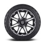 Fairway Alloys 12" Rebel Wheels and 205/30-12 EFX Fusion DOT Street Tires Combo - Set of 4