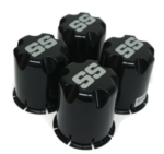 12" RALLY Gloss Black Aluminum Wheels and 23" All Terrain Tires Combo - Set of 4 - Image 5