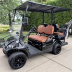 12" BLACKJACK Gloss Black Aluminum Wheels and 215/40-12 Low Profile DOT Tires Combo - Set of 4 - Image 3