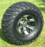10" RUCKUS Machined Wheels and 22x10-10 DOT All Terrain Tires Combo - Set of 4 - Image 3