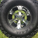 10" RUCKUS Machined Wheels and 22x10-10 DOT All Terrain Tires Combo - Set of 4 - Image 2