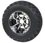 10" STORM TROOPER Machined Wheels and 20x10-10 DOT All Terrain Tires - Set of 4 - Image 2